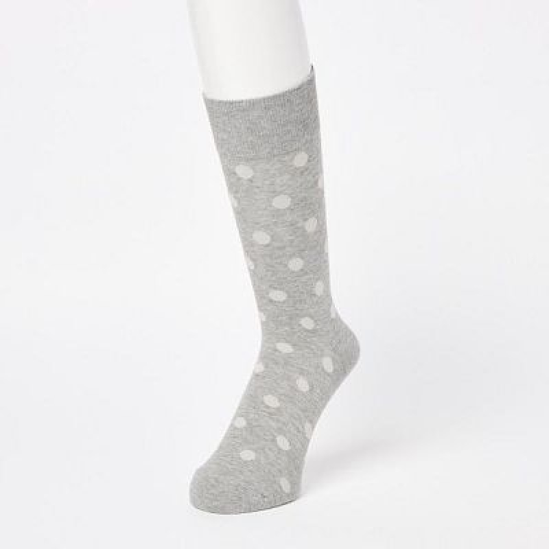 Calcetines Uniqlo Dotted Hombre Azul Marino | 410379_PE