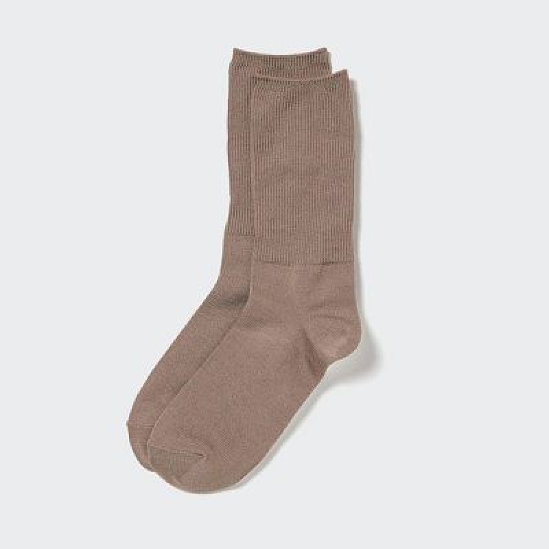 Calcetines Uniqlo HEATTECH 2-Way Mujer Beige | 192485_PE