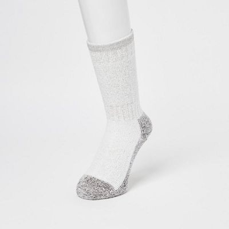 Calcetines Uniqlo HEATTECH Soft Pile Heather Hombre Marrones | 830965_PE