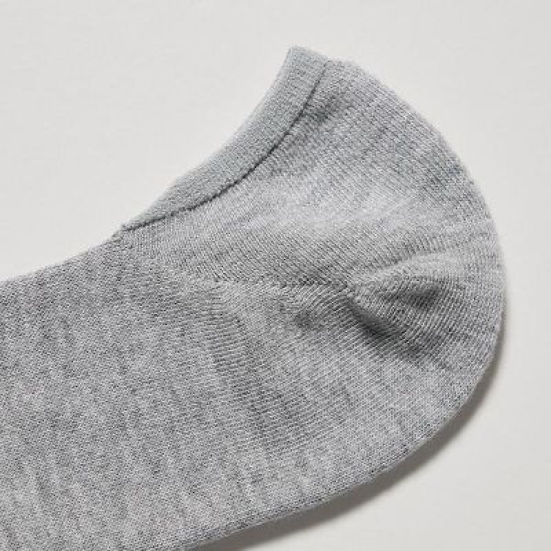 Calcetines Uniqlo Low-Cut Hombre Gris | 570439_PE