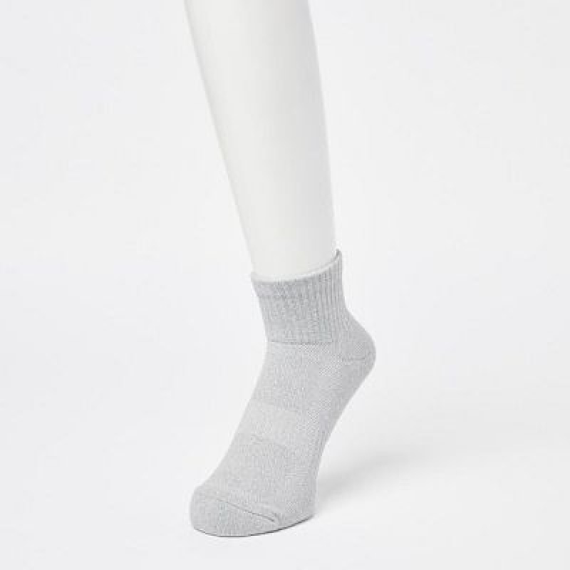 Calcetines Uniqlo Pile Half Hombre Blancas | 375908_PE