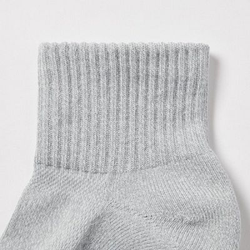 Calcetines Uniqlo Pile Half Hombre Blancas | 375908_PE