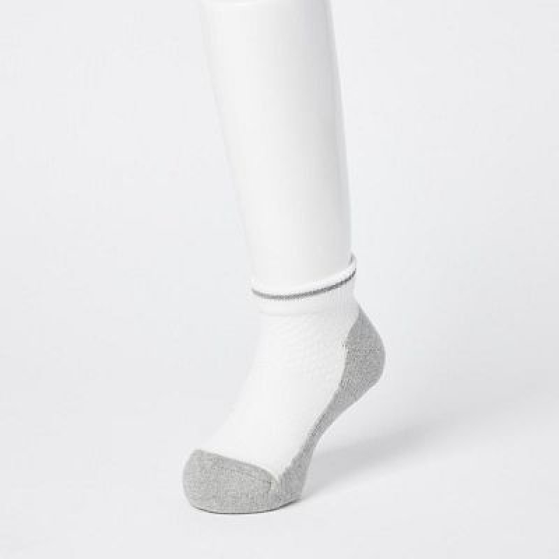 Calcetines Uniqlo Short (3 Pairs) Niños Gris | 83142_PE