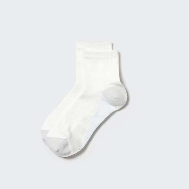 Calcetines Uniqlo Sports Half Hombre Blancas | 741905_PE