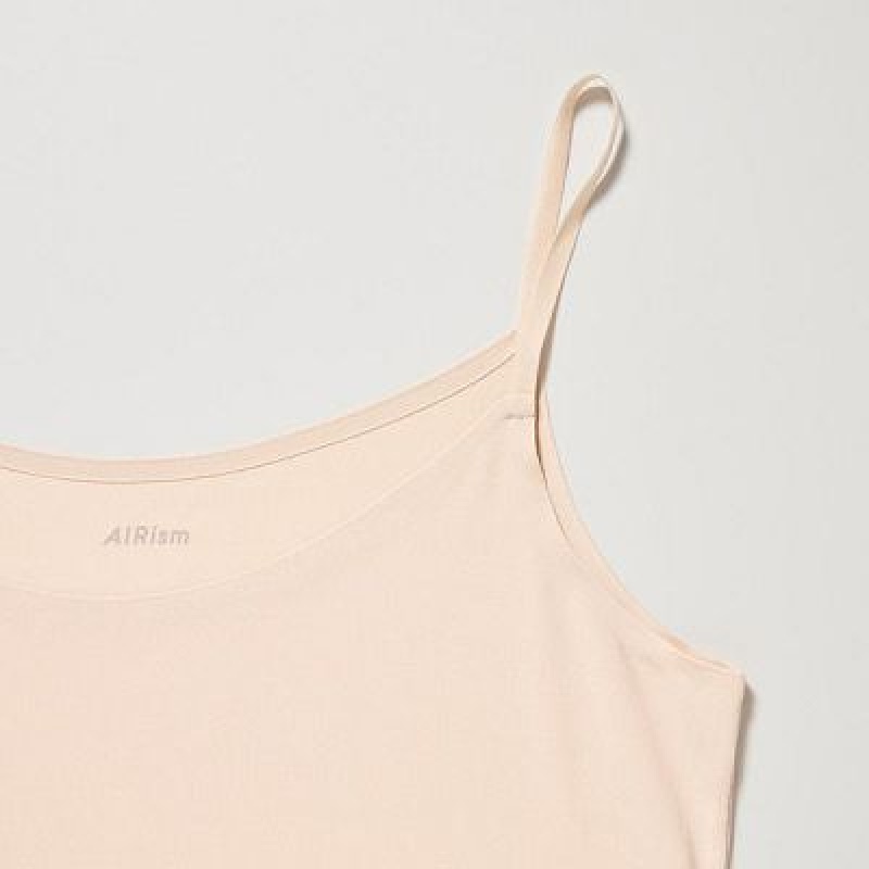 Camiseta Tirantes Uniqlo AIRism Camisole Mujer Blancas | 693540_PE