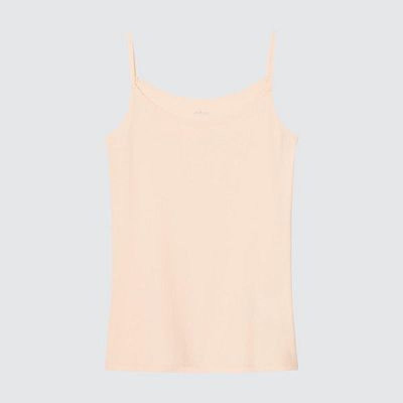 Camiseta Tirantes Uniqlo AIRism Camisole Mujer Negras | 372084_PE