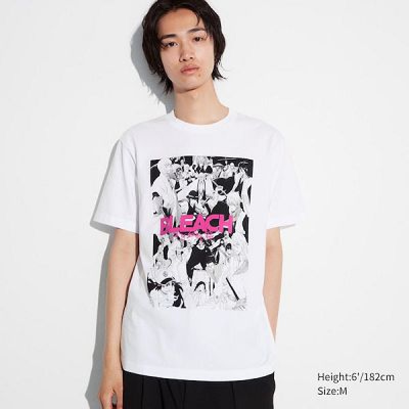 Camiseta Uniqlo BLEACH: Thousand-Year Blood War UT Hombre Blancas | 39451_PE