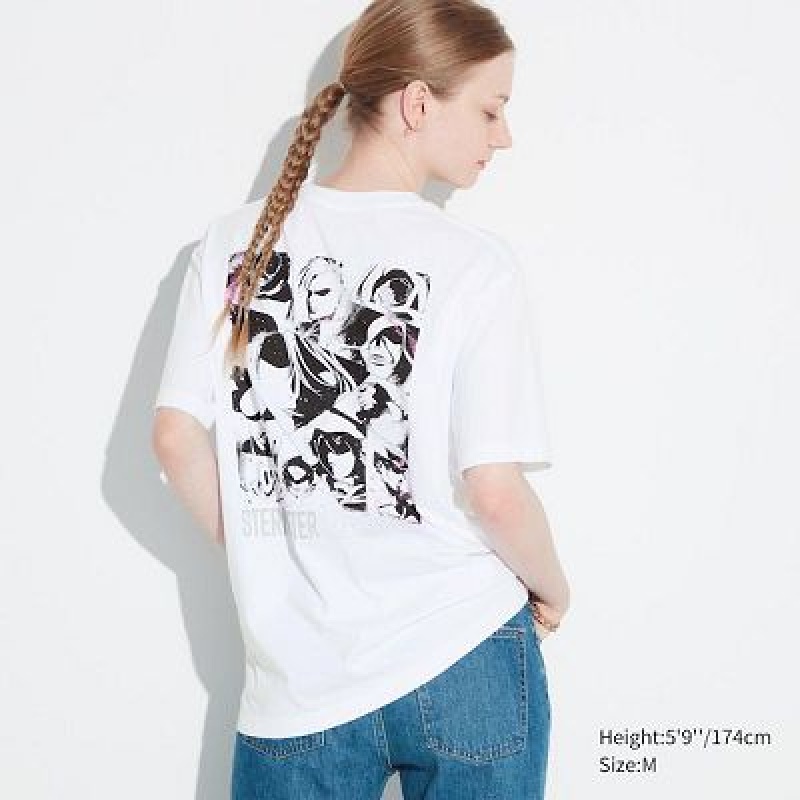 Camiseta Uniqlo BLEACH: Thousand-Year Blood War UT Hombre Blancas | 851249_PE