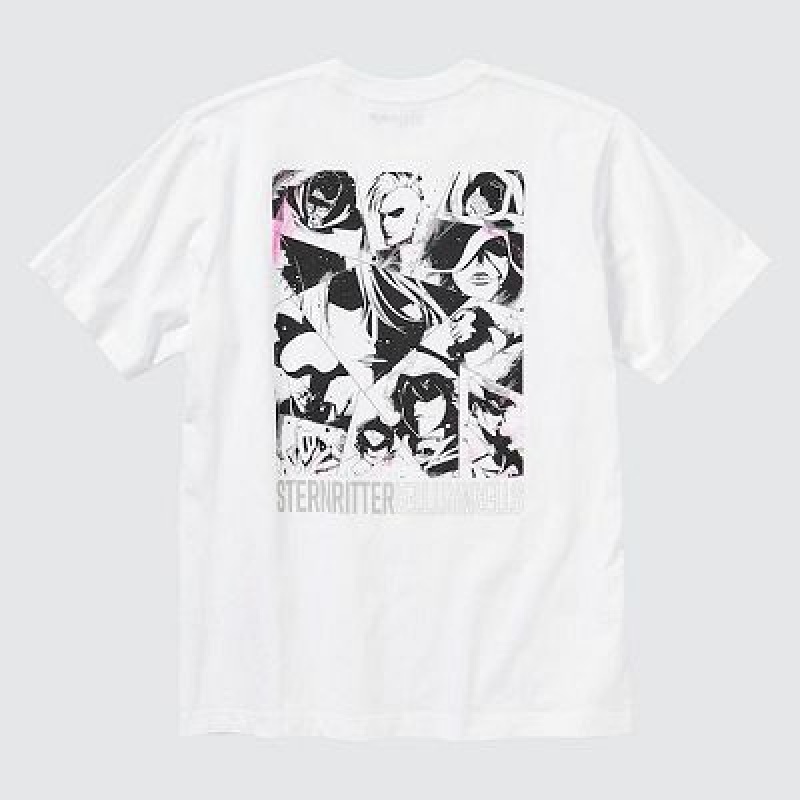 Camiseta Uniqlo BLEACH: Thousand-Year Blood War UT Hombre Blancas | 851249_PE