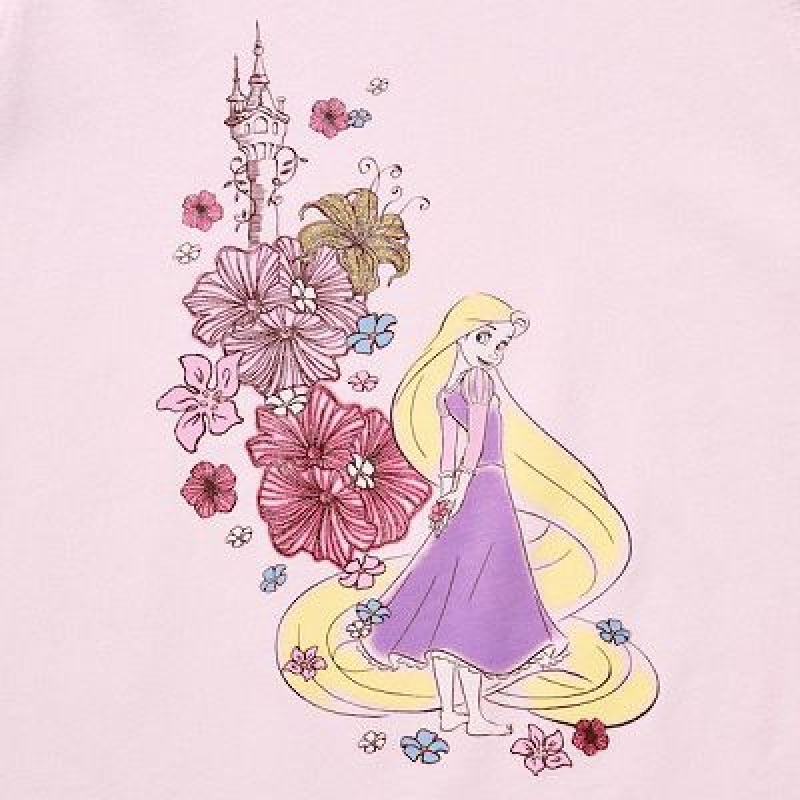 Camiseta Uniqlo Disney Heroines UT Niños Rosas | 321674_PE