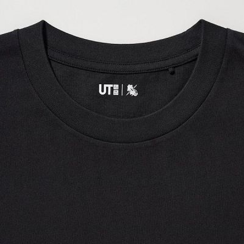 Camiseta Uniqlo Gintama UT Hombre Negras | 845632_PE