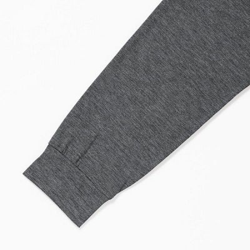 Camiseta Uniqlo HEATTECH Turtleneck Long-Sleeve Hombre Gris | 127056_PE