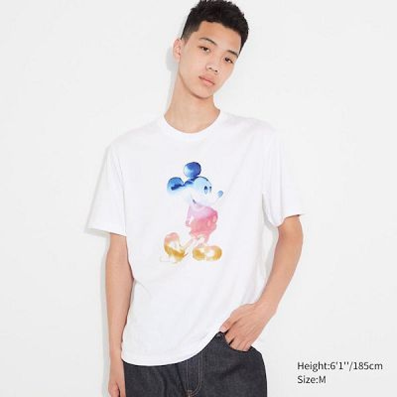 Camiseta Uniqlo MAGIC FOR ALL FOREVER UT Hombre Azules | 819306_PE