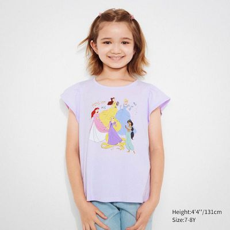 Camiseta Uniqlo MAGIC FOR ALL FOREVER UT Niños Moradas | 345960_PE