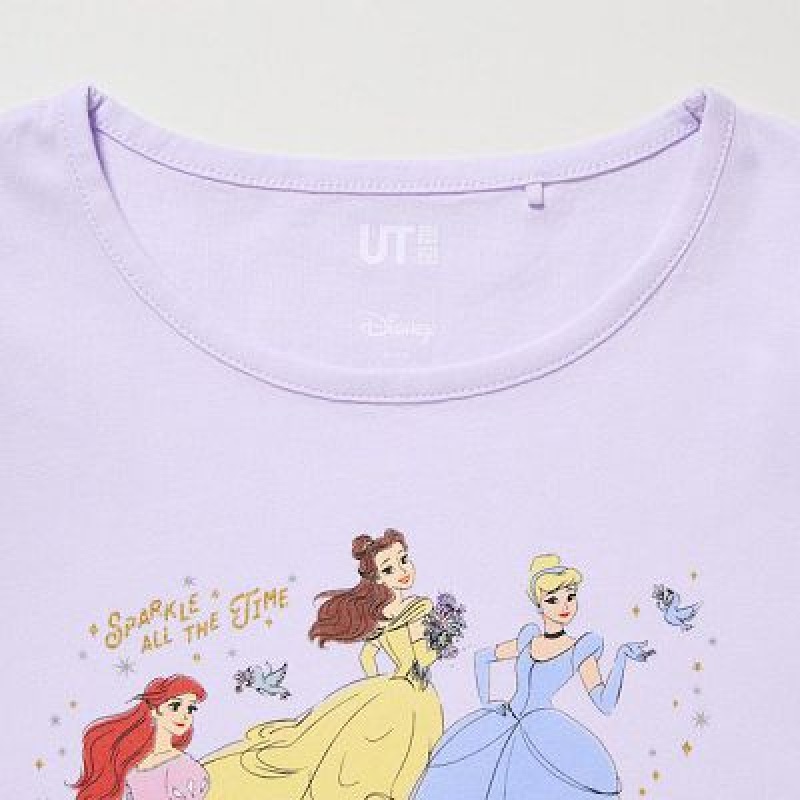 Camiseta Uniqlo MAGIC FOR ALL FOREVER UT Niños Moradas | 345960_PE