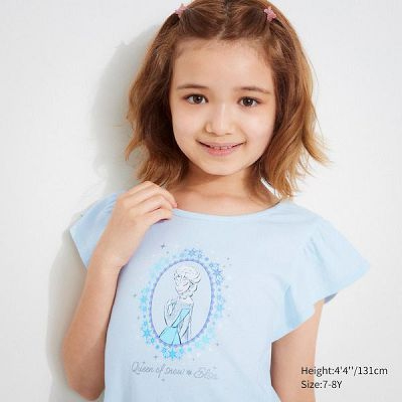 Camiseta Uniqlo MAGIC FOR ALL FOREVER UT Niños Azules | 290657_PE