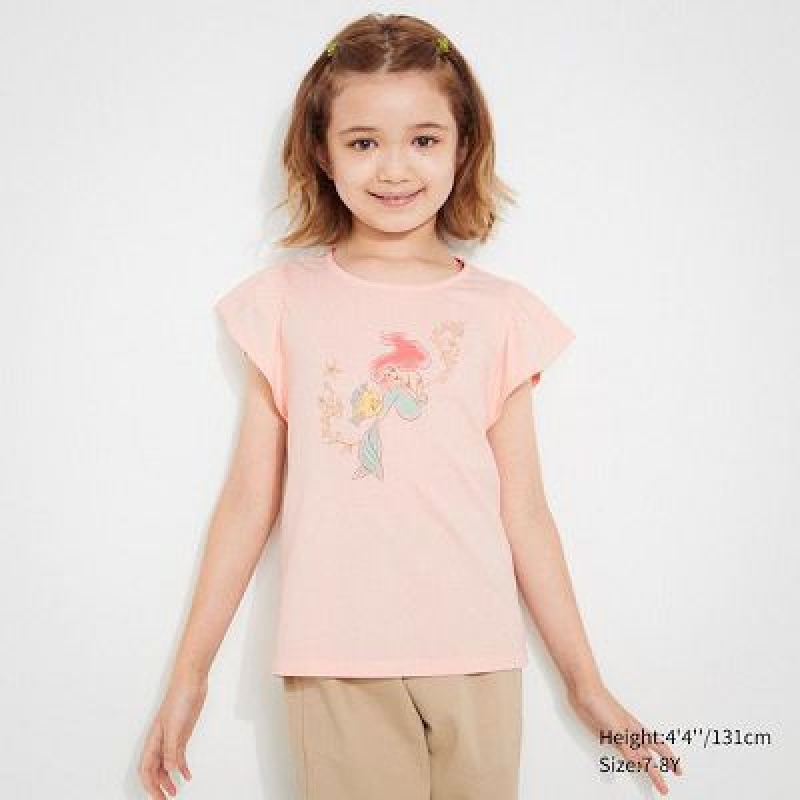 Camiseta Uniqlo MAGIC FOR ALL FOREVER UT Niños Rosas | 785432_PE