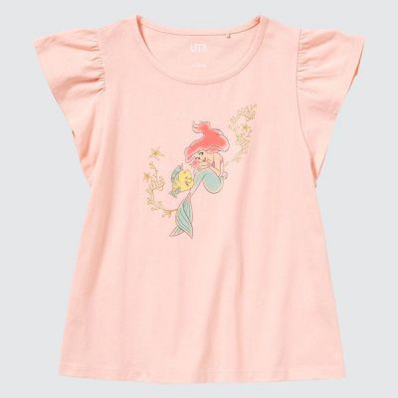 Camiseta Uniqlo MAGIC FOR ALL FOREVER UT Niños Rosas | 785432_PE