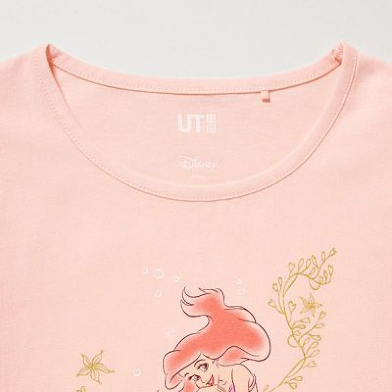 Camiseta Uniqlo MAGIC FOR ALL FOREVER UT Niños Rosas | 785432_PE