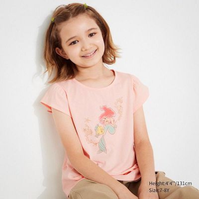 Camiseta Uniqlo MAGIC FOR ALL FOREVER UT Niños Rosas | 785432_PE