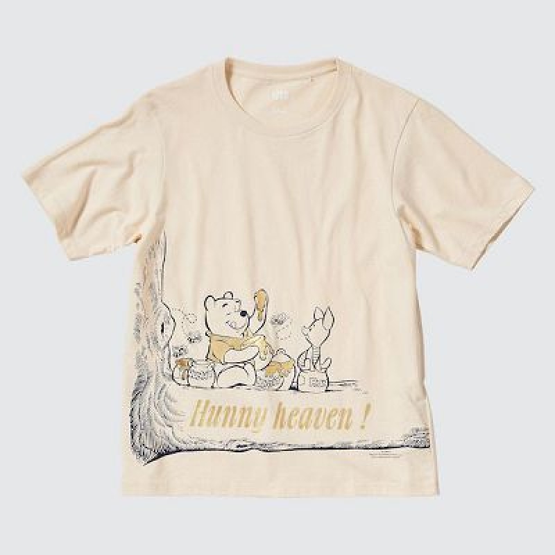 Camiseta Uniqlo Magic For All Classics Short-Sleeve UT Mujer Natural | 673945_PE