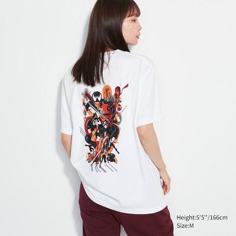 Camiseta Uniqlo Marvel Art Colección by Mondo UT Hombre Blancas | 824107_PE