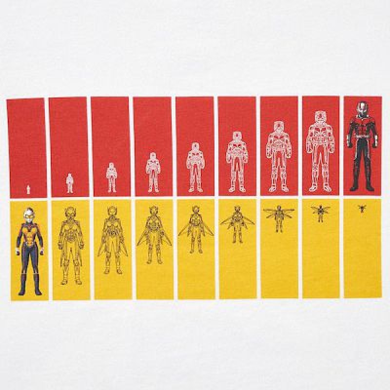 Camiseta Uniqlo Marvel Art Colección by Mondo UT Niños Blancas | 894025_PE