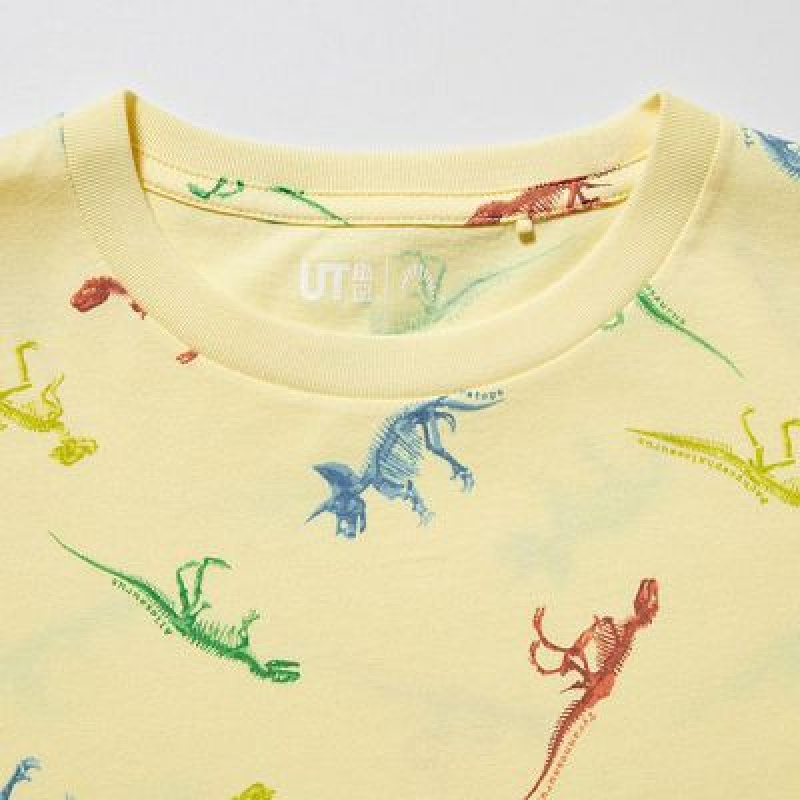 Camiseta Uniqlo National Museum of Nature and Science, Tokyo UT Niños Amarillo | 384697_PE