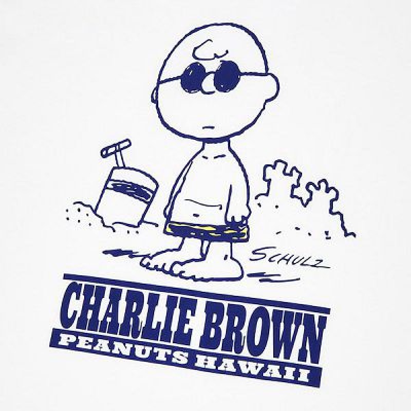 Camiseta Uniqlo Peanuts Hawaii UT Hombre Blancas | 79625_PE