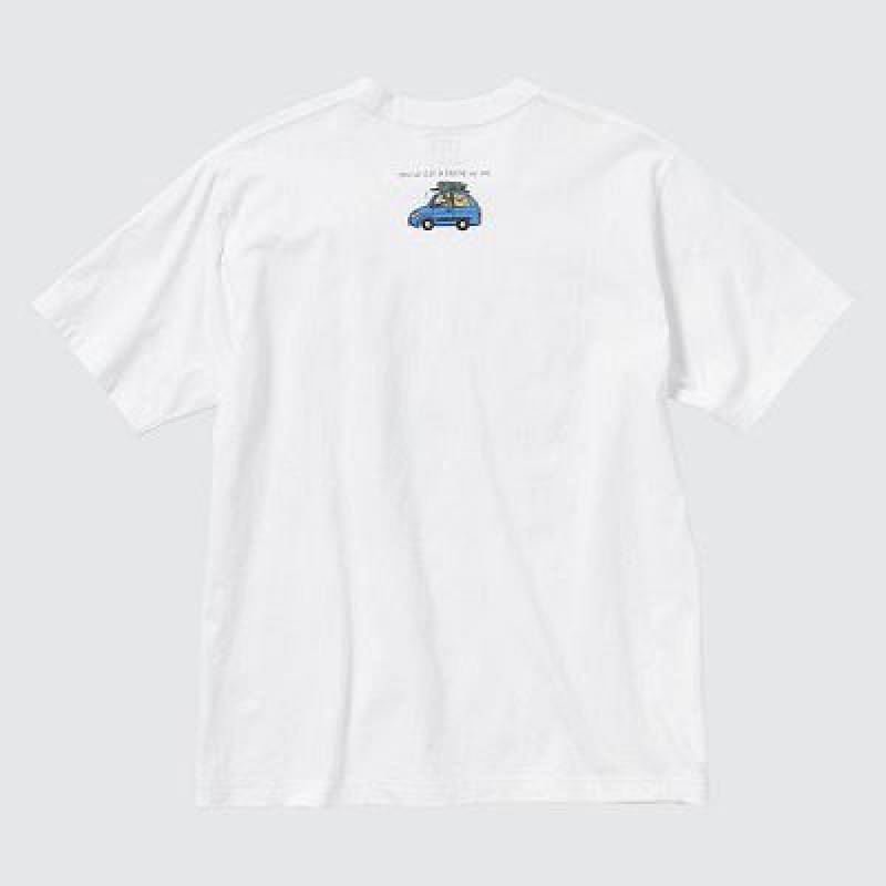 Camiseta Uniqlo Pixar Art UT Hombre Blancas | 960215_PE