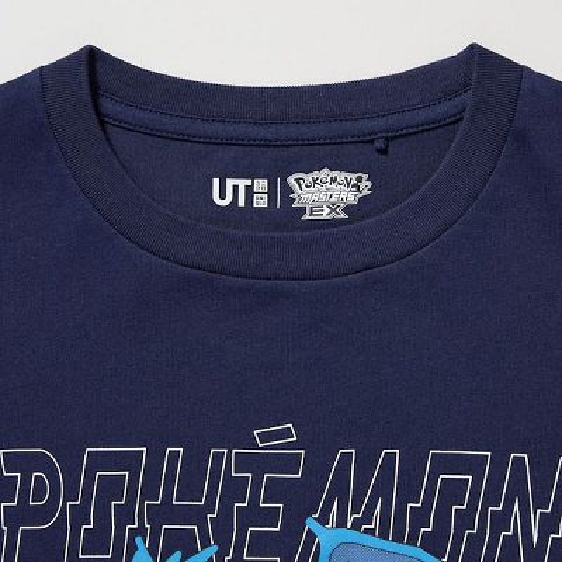 Camiseta Uniqlo Pokémon Masters EX UT Niños Azul Marino | 709164_PE