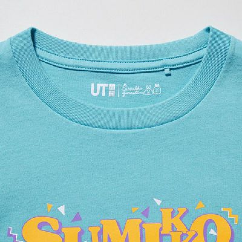 Camiseta Uniqlo Sumikkogurashi UT Niños Verde | 158960_PE