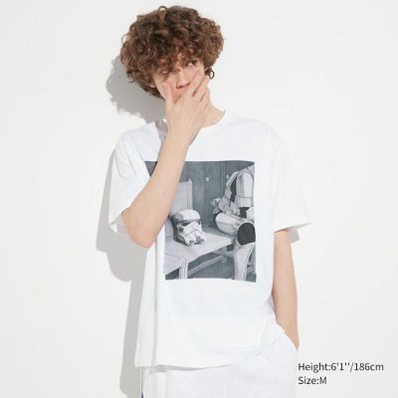 Camiseta Uniqlo UTGP2023: MAGIC FOR ALL UT Hombre Blancas | 170964_PE