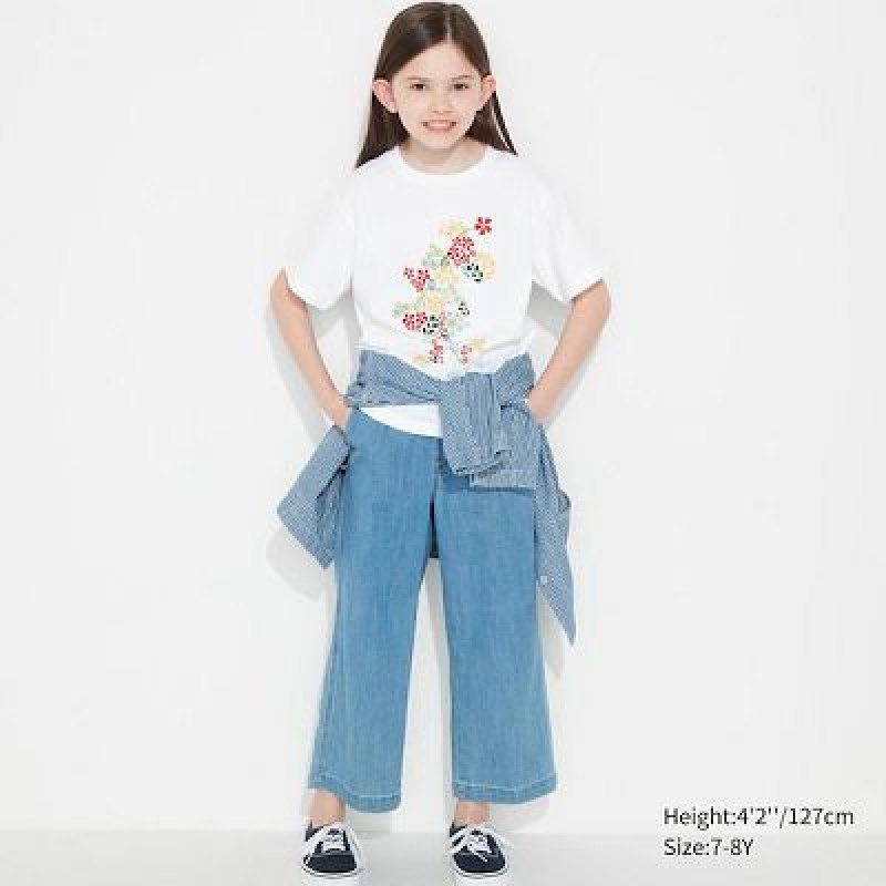 Camiseta Uniqlo UTGP2023: MAGIC FOR ALL UT Niños Blancas | 39561_PE