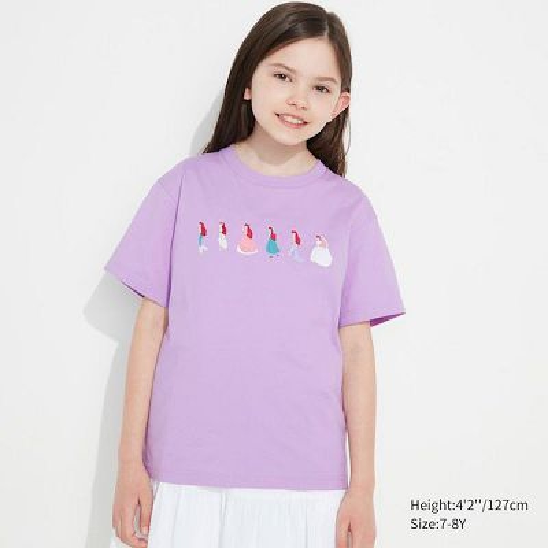 Camiseta Uniqlo UTGP2023: MAGIC FOR ALL UT Niños Moradas | 815432_PE