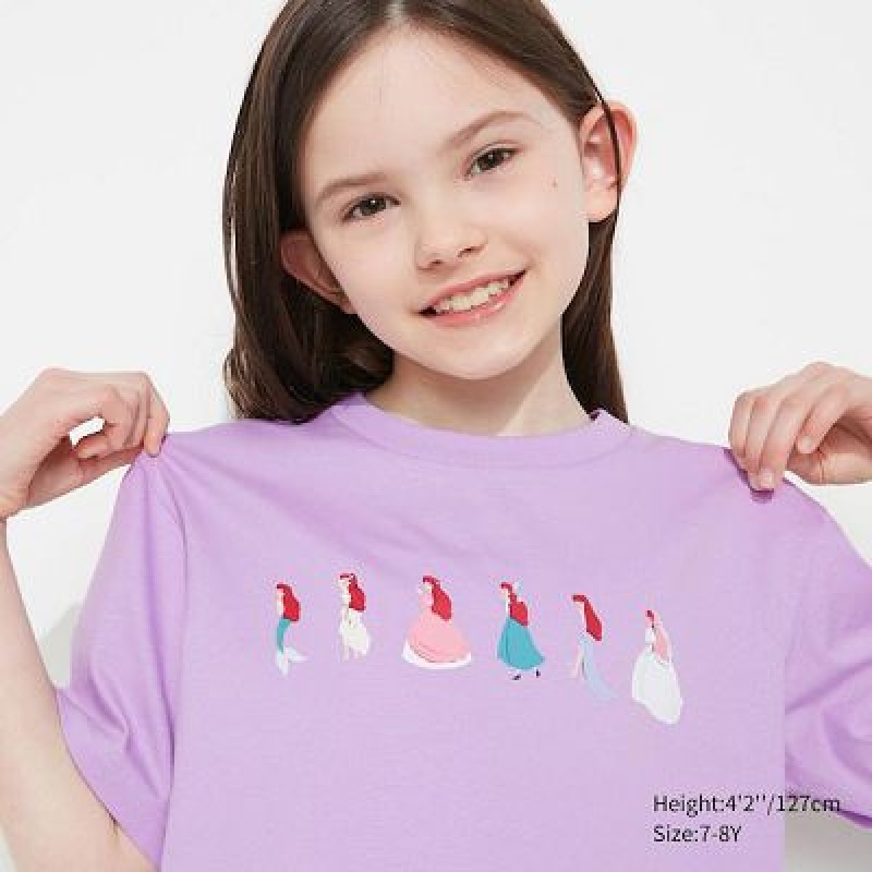 Camiseta Uniqlo UTGP2023: MAGIC FOR ALL UT Niños Moradas | 815432_PE