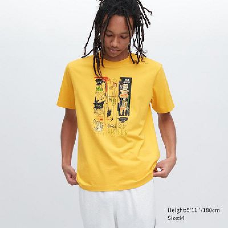 Camiseta Uniqlo UT Archive UT Hombre Amarillo | 613597_PE