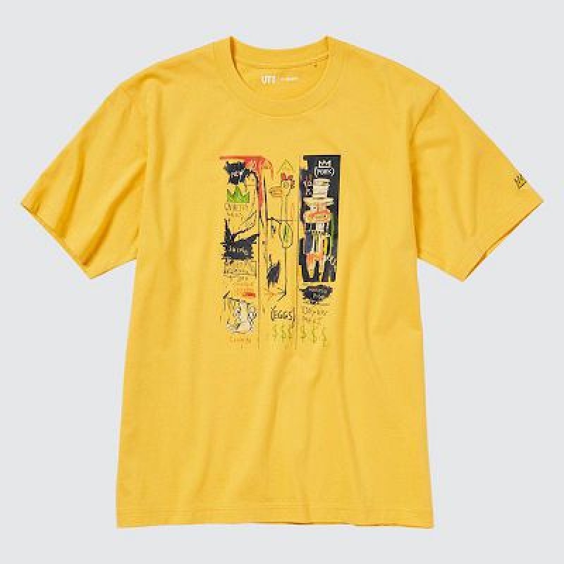 Camiseta Uniqlo UT Archive UT Hombre Amarillo | 613597_PE