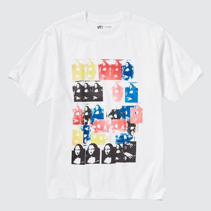 Camiseta Uniqlo UT Archive UT Hombre Blancas | 684073_PE