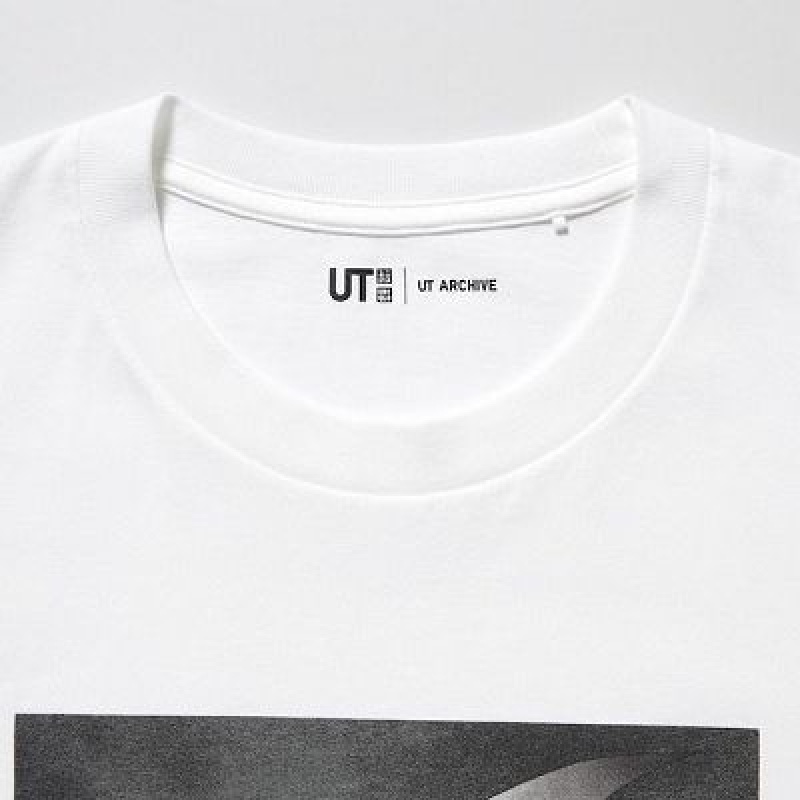 Camiseta Uniqlo UT Archive UT Hombre Blancas | 452180_PE