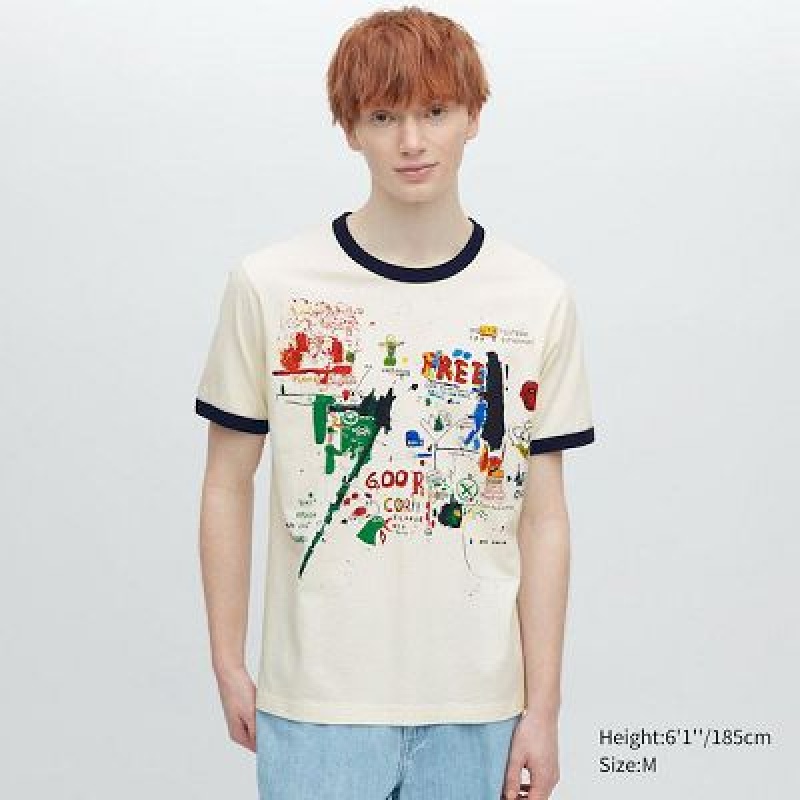 Camiseta Uniqlo UT Archive UT Hombre Blancas | 364710_PE