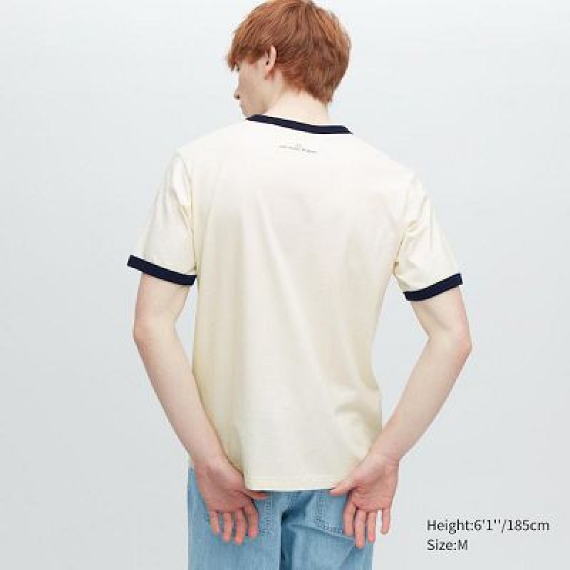 Camiseta Uniqlo UT Archive UT Hombre Blancas | 364710_PE