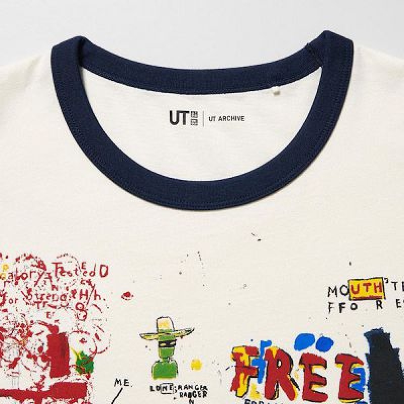 Camiseta Uniqlo UT Archive UT Hombre Blancas | 364710_PE