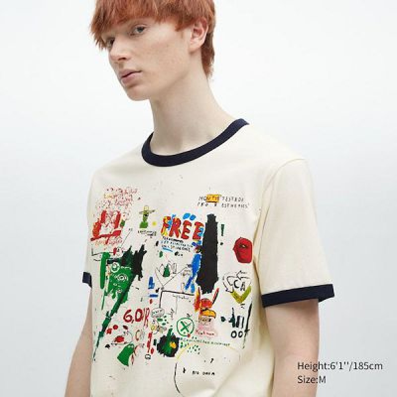 Camiseta Uniqlo UT Archive UT Hombre Blancas | 364710_PE