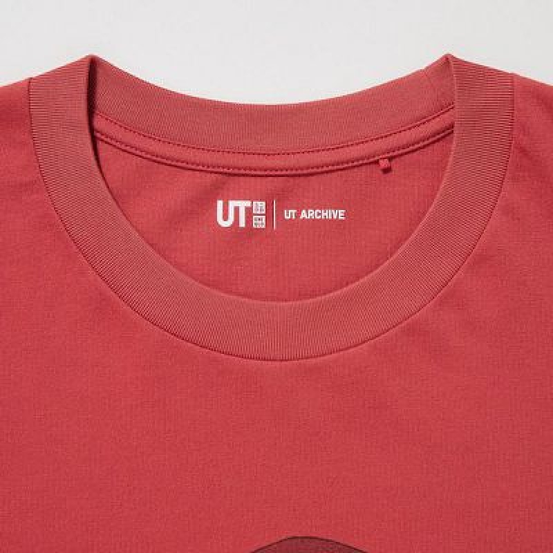 Camiseta Uniqlo UT Archive UT Hombre Rojas | 789413_PE