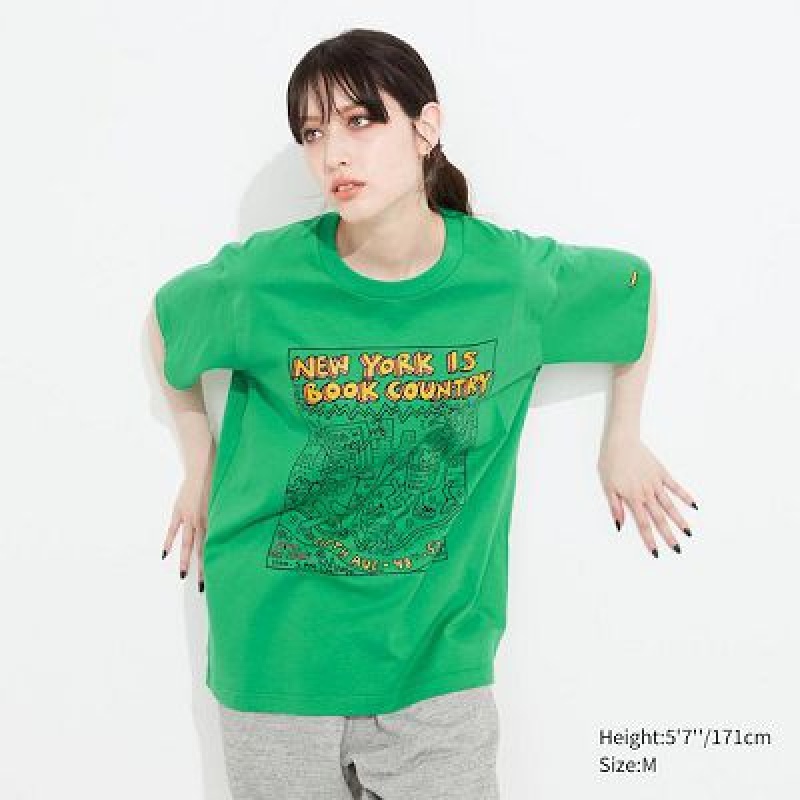 Camiseta Uniqlo UT Archive UT Hombre Verde | 19785_PE