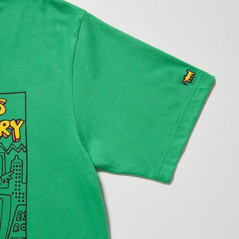 Camiseta Uniqlo UT Archive UT Hombre Verde | 19785_PE