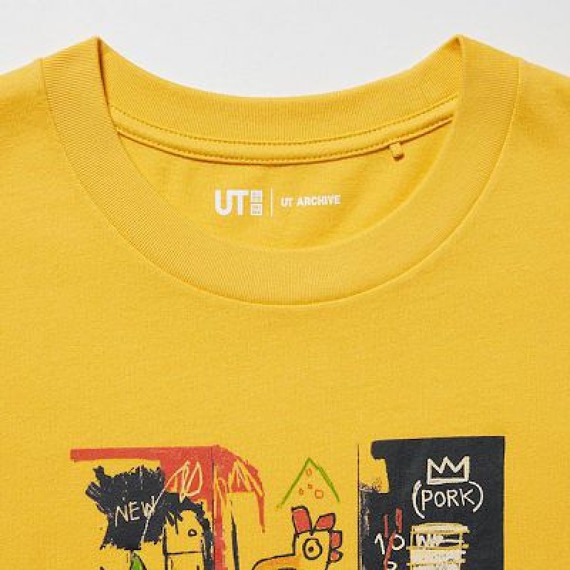 Camiseta Uniqlo UT Archive UT Mujer Amarillo | 406982_PE