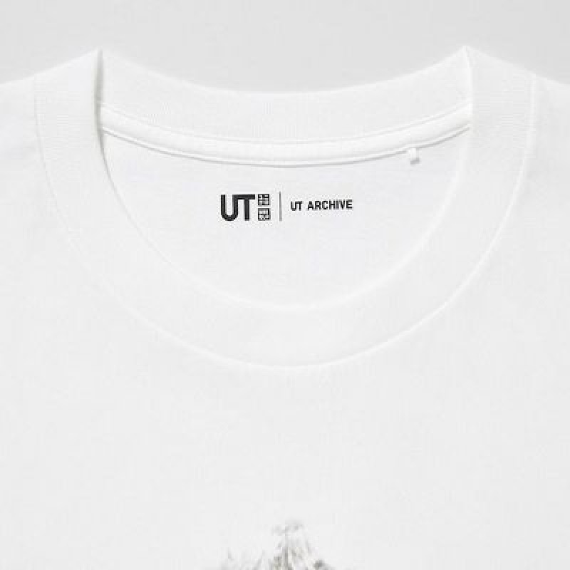 Camiseta Uniqlo UT Archive UT Mujer Blancas | 69712_PE