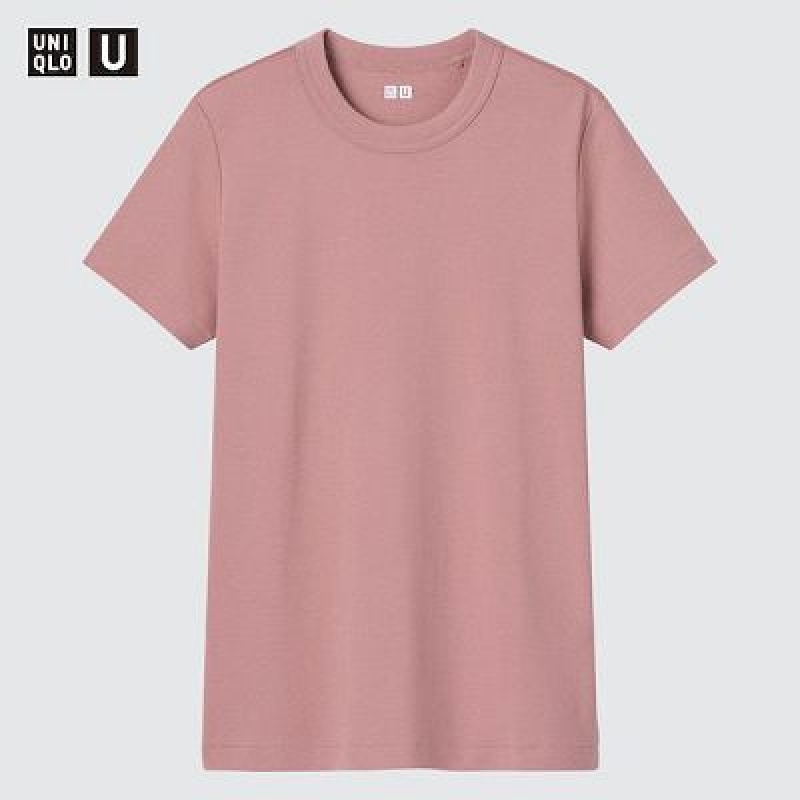 Camiseta Uniqlo U Crew Neck Short-Sleeve Mujer Blancas | 729618_PE